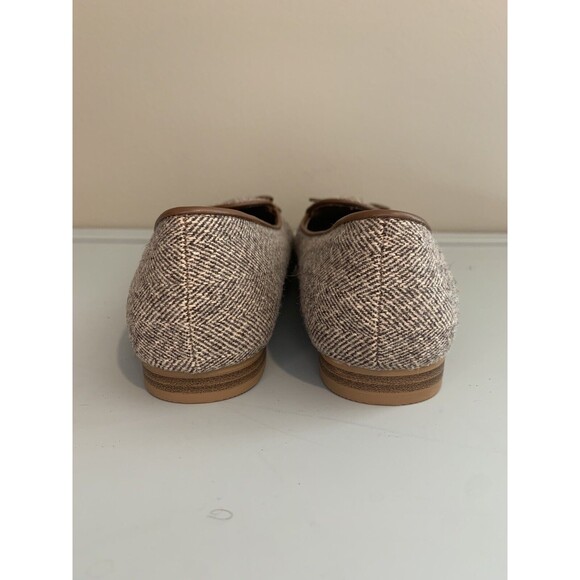 Nautica Shoes‎ Womans Size 8.5 Loafers  Brown Herringbone Tweed Kelline - Picture 5 of 7